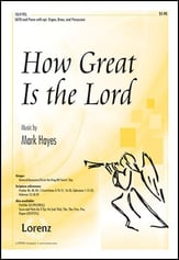 How Great Is the Lord SATB choral sheet music cover